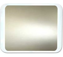 Зеркало с подсветкой CONTINENT КАЛИПСО ЛЮКС LED 680x535 (механический выключатель, короб МДФ, рад.углы, еврокромка) ЗЛП152