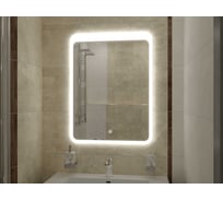 Зеркало с подсветкой CONTINENT ЛАЦИО (Lacio Led) 800x900 ЗЛП756