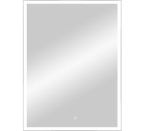 Зеркало с подсветкой CONTINENT ФРЭЙМ СИЛЬВЕР (Frame Silver Led) 600x800 (алюминиевый профиль) ЗЛП891