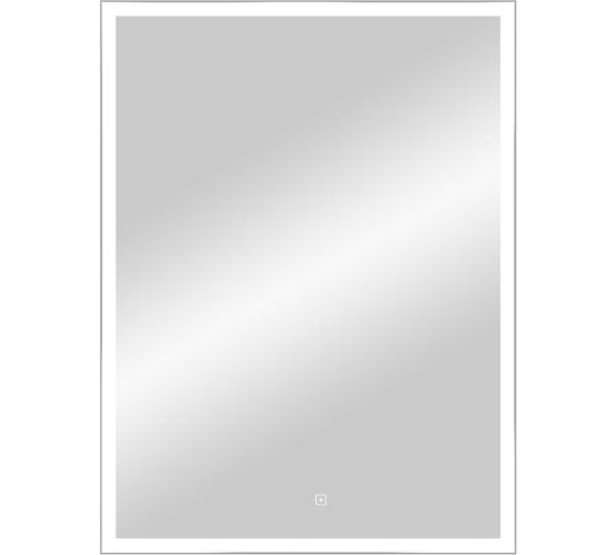 Зеркало с подсветкой CONTINENT ФРЭЙМ СИЛЬВЕР (Frame Silver Led) 600x800 (алюминиевый профиль) ЗЛП891