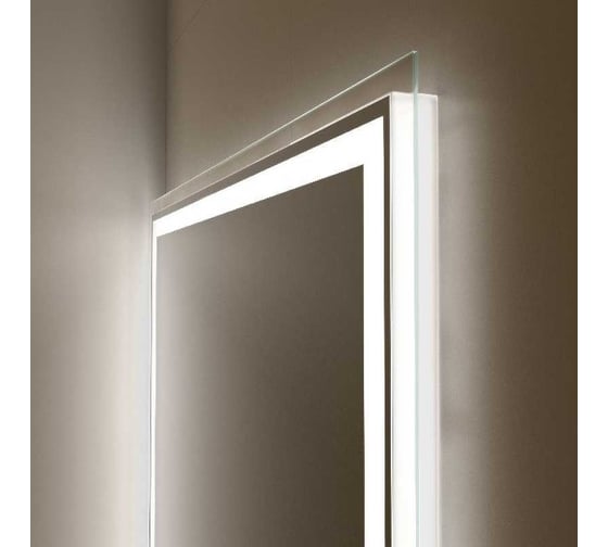 Зеркало с подсветкой CONTINENT ФЭНСИ (Fancy Led) 600x800 Оракал, прозр.и зерк.отступ фацет 15, Акрил 565x765 ЗЛП1073