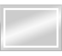 Зеркало с подсветкой CONTINENT ТОРРЕС ЛЮКС LED 700x500 (механический выключатель, короб МДФ, фацет) ЗЛП1532