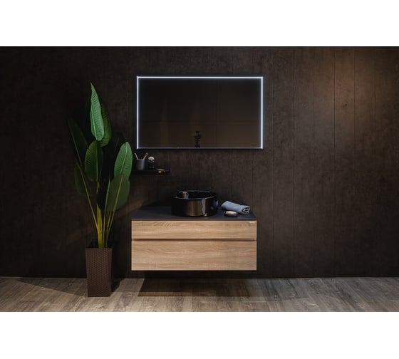 Зеркало с подсветкой Art&Max Aversa AM-Ave-1200-700-DS-F