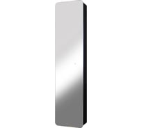 Зеркало-пенал CONTINENT Titus ЭЛЬТОРО БЛЭК (Eltoro Led) 360x1560, торцевая подсветка, петли (МЦ) МВК112
