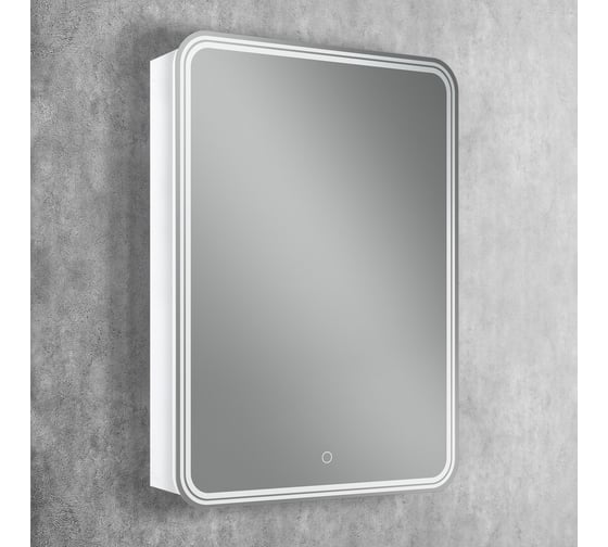 Зеркало-шкаф Art&Max VERONA с подсветкой, левый AM-Ver-600-800-2D-R-DS-F