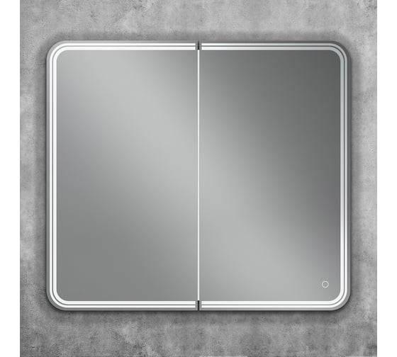 Зеркало-шкаф Art&Max VERONA с подсветкой, левый AM-Ver-900-800-2D-DS-F