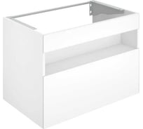 Тумба под умывальник KEUCO STAGELINE 800x625x490 мм, подсветка, розетка+USB/USB-C, 1 выдвижной ящик, пластиковый сифон 1 1/4x32, белый 32862300100 00000125056