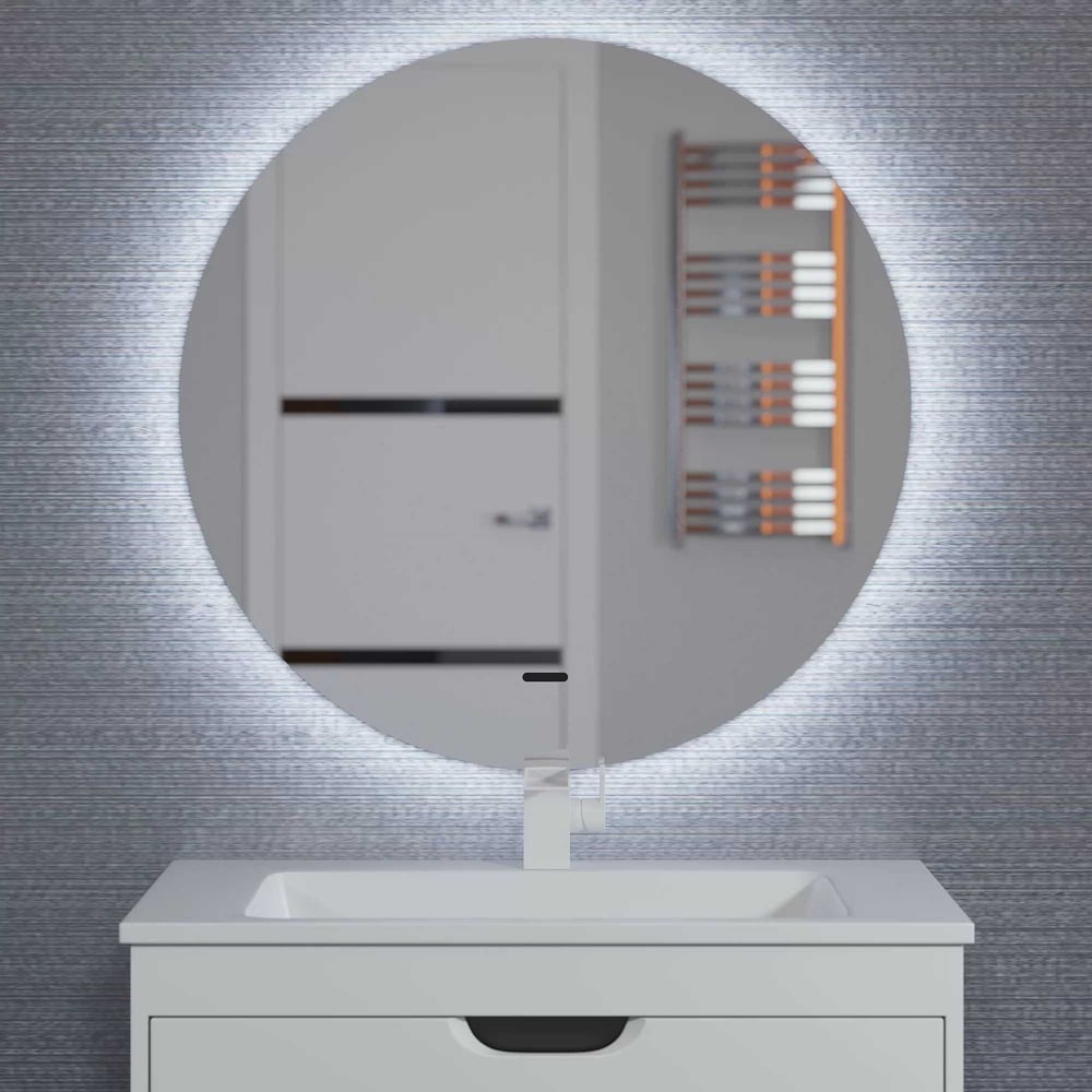 Зеркало для ванной с подсветкой Uperwood Modul_80х80 см, бесконтактный ...