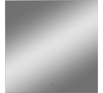 Зеркало CONTINENT Trezhe Led 1000x1000 МДФ рамка, подсветка холодная ЧС ЗЛП397