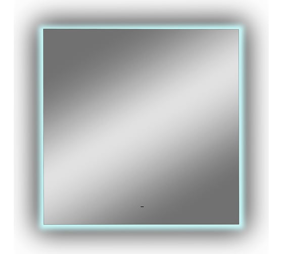 Зеркало CONTINENT Trezhe Led 1000x1000 МДФ рамка, подсветка холодная ЧС ЗЛП397