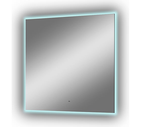 Зеркало CONTINENT Trezhe Led 1000x1000 МДФ рамка, подсветка холодная ЧС ЗЛП397