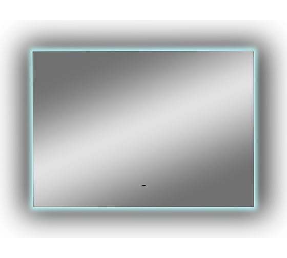 Зеркало CONTINENT Trezhe Led 1000x700 МДФ рамка 900x600, Б/К, подсветка холодная ЧС ЗЛП400