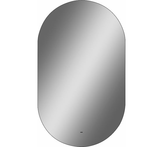 Зеркало CONTINENT Fleur LED 700x1200 короб 600x1100, Б/К овал, открытая подсветка холодная ЗЛП628