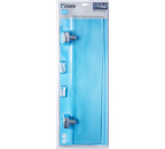 Стеклянная полка FIXSEN KVADRO 61303