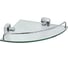 Стеклянная угловая полка FIXSEN KVADRO 61303A 2