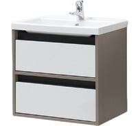 Тумба для ванной Акваль «Наоми» 60 см травертин известняк НАОМИ.60.23.38.N