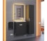 Подвесная тумба под раковину для ванной Uperwood Modul_50 см, матовая, черная 2930205360 11