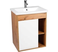 Тумба Viant Бостон como 60 1 створка подвесная 430x560x620 VBOS60CO-T1STP