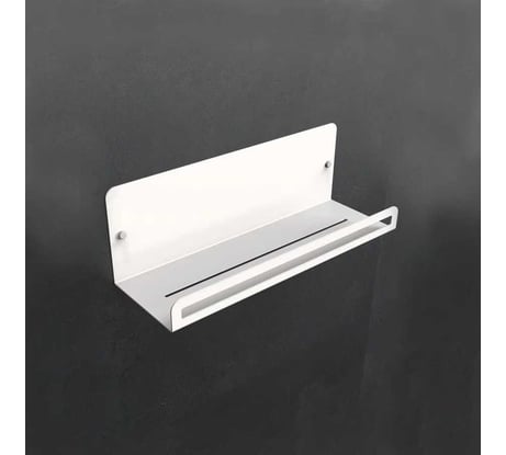 Полка для ванной Граф Держалкин horizon классика 2 белая H2-klass-б