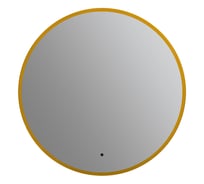 Зеркало c подсветкой Art&Max Sanremo AM-San-770-DS-F-Gold