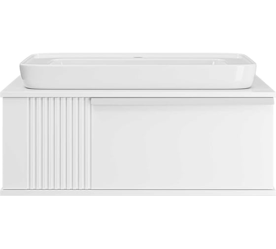 Подвесная тумба Brevita Savoy - 90, с 1 ящиком, белый SAV-09090-0101Я
