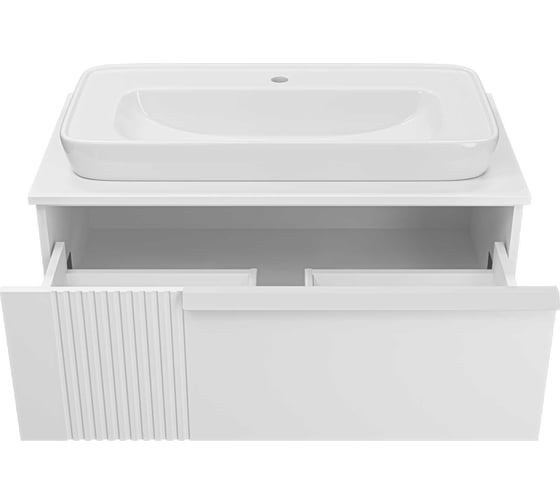 Подвесная тумба Brevita Savoy - 90, с 1 ящиком, белый SAV-09090-0101Я