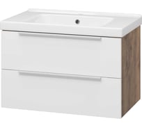 Подвесная тумба Misty Карат - 80, 2 ящика П-Кар09080-01/19-2Я