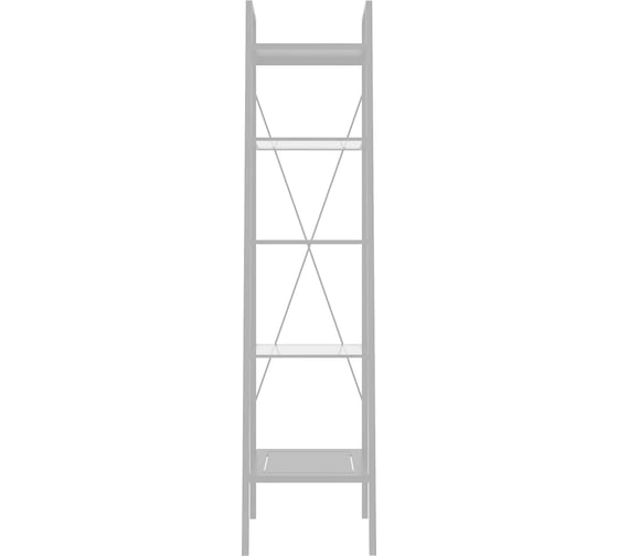 Стеллаж для ванной и гостиной МАРТ Лазурит, 40x35x170 см белый 1569197 1