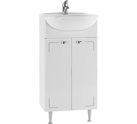 Тумба под умывальник Айсберг Классик "Элегия 45" без ящика DA1143T 1