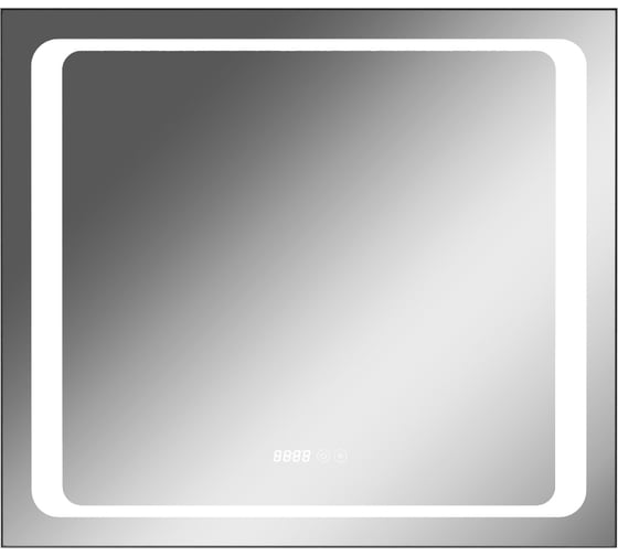 Зеркало Sansa Galaxy 80 alum с подсветкой и подогревом SGL1031Z