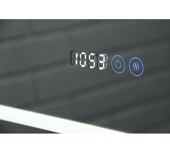 Зеркало Sansa Galaxy 80 alum с подсветкой и подогревом SGL1031Z