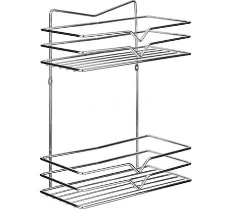 Полка Verran прямоугольная 25x12,5x31 см., цвет хром 202-37