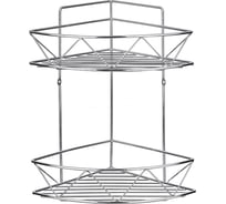 Полка Verran угловая 20x20x31 см., цвет хром  212-27