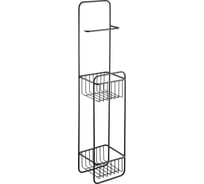 Стеллаж ЧМЗ 18,7x17,3x85,7 см, цвет черный 501-009-12