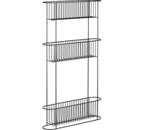 Стеллаж ЧМЗ 48,6x11,3x84,5 см, цвет черный 501-009-14