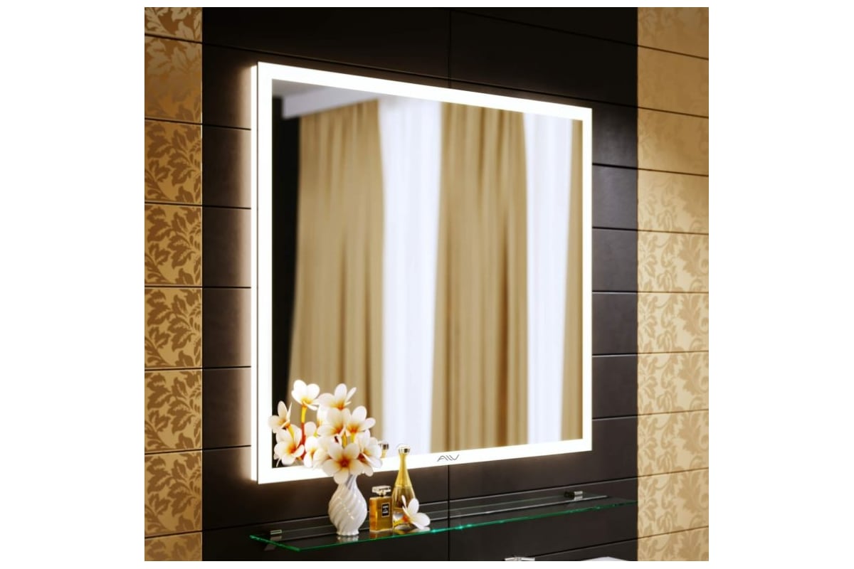 Зеркало ALAVANN BELLA 35-80 р-р: 800x800 57012 - выгодная цена, отзывы ...