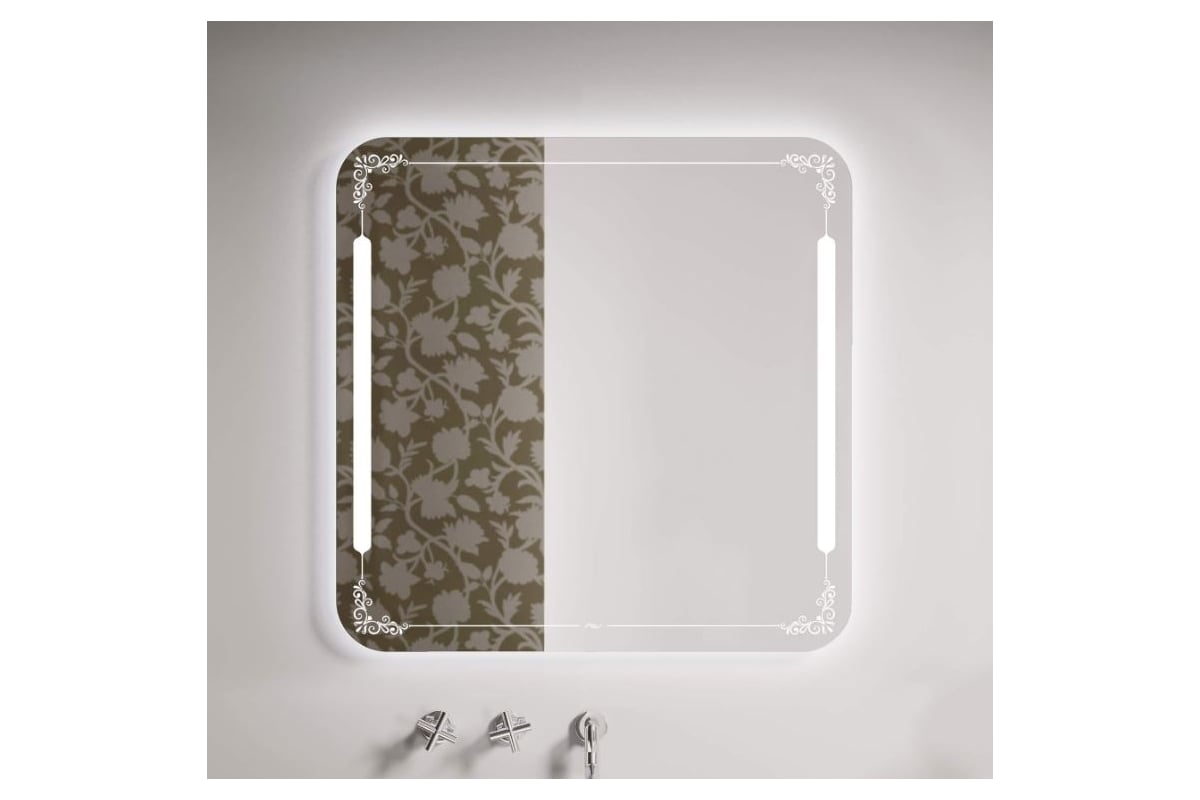 Зеркало ALAVANN VINTAGE 80 р-р: 800x800 69526 - выгодная цена, отзывы ...