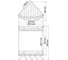 Полка металлическая двойная WasserKraft K-1222 4
