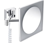 Зеркало с LED-подсветкой, 3-х кратным увеличением WasserKRAFT K-1008