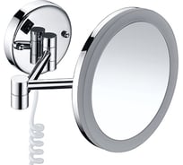 Зеркало с LED-подсветкой, 3-х кратным увеличением WasserKRAFT K-1004