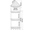 Полка металлическая тройная WasserKraft K-1233 4