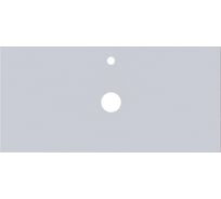 Столешница Marka One mix 100 см, цвет белое стекло У83870