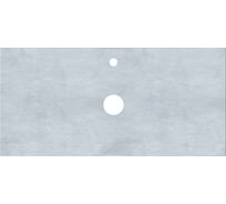 Столешница Marka One mix 100 см, цвет мелисандра белый бетон У83880