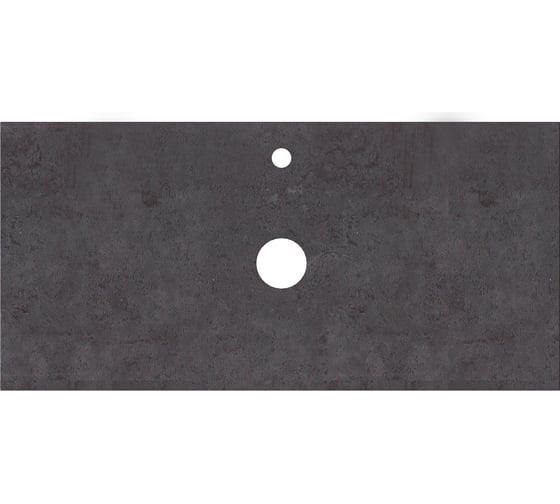 Столешница Marka One mix 70 см, цвет арья темно-серый бетон У83872 1