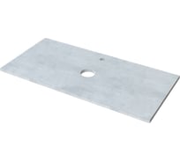 Столешница Marka One mix 80 см, цвет мелисандра белый бетон У83878