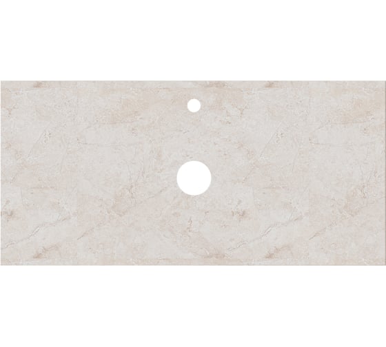 Столешница из керамогранита Marka One mix 100 см, цвет бежевый ma02 Ц0000008264 1