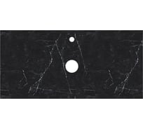 Столешница из керамогранита Marka One mix 80 см, цвет черный vs03 Ц0000008259