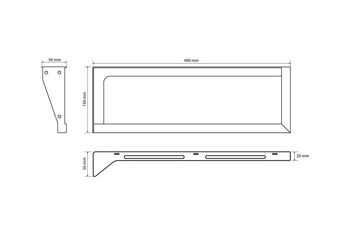 Кронштейн для умывальника BEMETA Hotel с полотенцедержателем, пpaвый ...