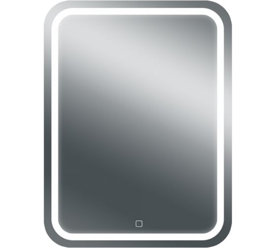 Зеркало с led подсветкой Doratiz Экватор 600x800, сенсорный выключатель 2611.007