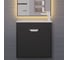 Тумба под раковину для ванной Uperwood Modul_60 см, подвесная, матовая, черная 2930205364 1